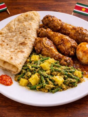 Roti Maaltijd Kip Speciaal